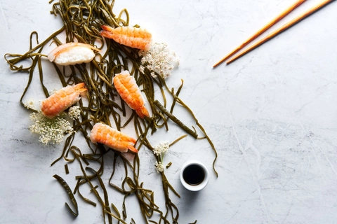 Nigiris de crevettes