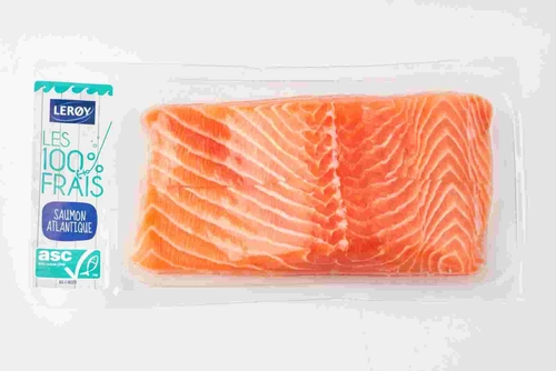 Pavés de saumon ASC sans peau