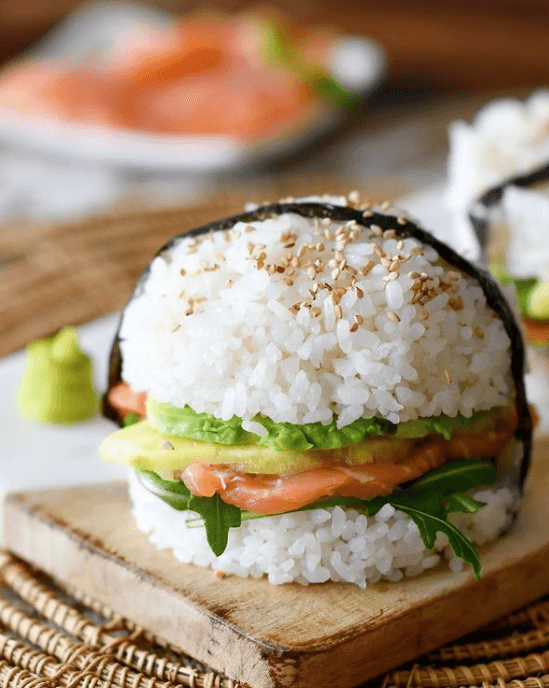 sushis burgers